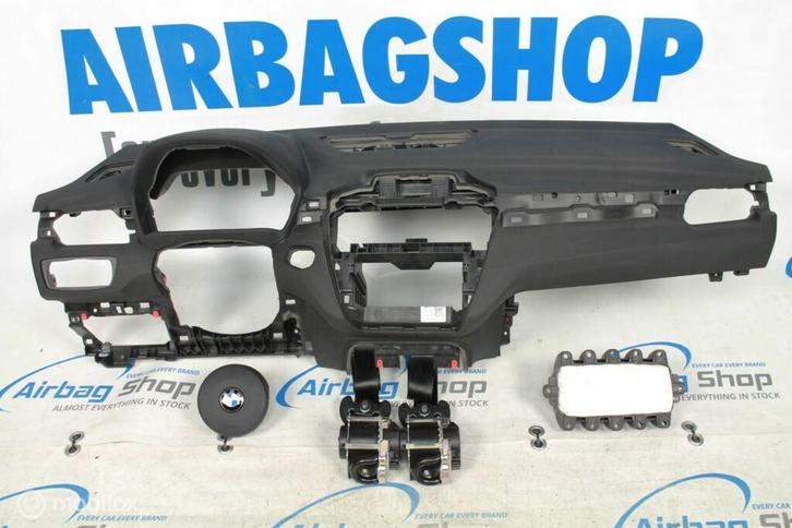 Airbag set - Dashboard M zwart BMW X2 F39 (2017-heden), Auto-onderdelen, Dashboard en Schakelaars, Gebruikt, Ophalen of Verzenden
