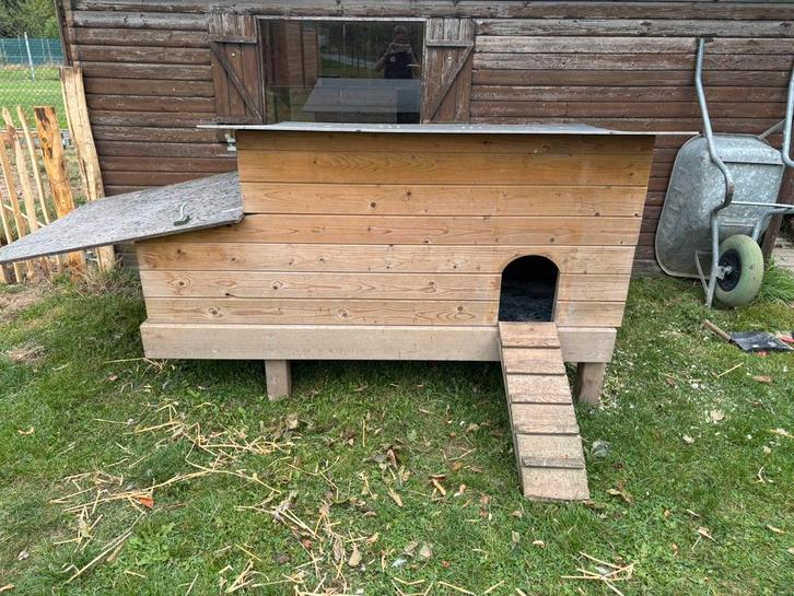 Ruim kippenhok, Dieren en Toebehoren, Pluimvee | Toebehoren, Zo goed als nieuw, Ophalen