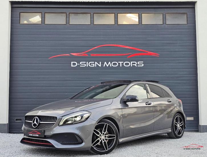 MERCEDES-BENZ A 180 (122pk) AMG PACK 2017 145.316km FACELIFT, Auto's, Mercedes-Benz, Bedrijf, Te koop, A-Klasse, ABS, Adaptieve lichten