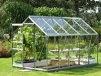 Glazen tuinkas, nog nieuw in verpakking, Tuin en Terras, Ophalen, Glas, Aluminium, Kweekkas