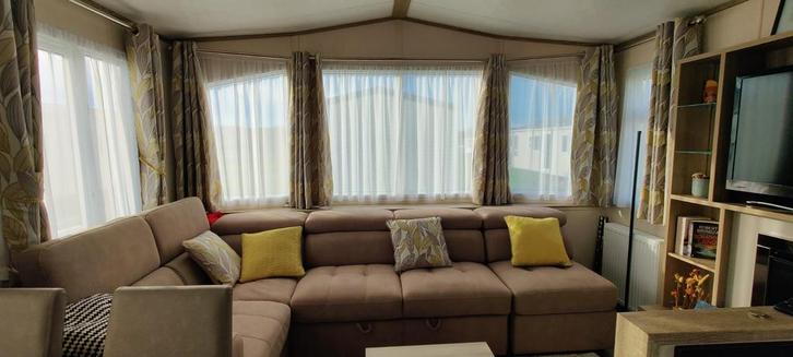 Oakdale stacaravan - Ter Hoeve Bredene - zo goed als nieuw!, Caravans en Kamperen, Stacaravans, tot en met 6, Ophalen of Verzenden