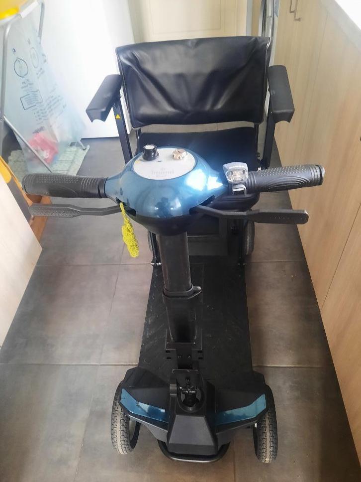 Makkelijk opvouwbare scootmobiel, Diversen, Brommobielen en Scootmobielen, Gebruikt, Pride, 15 km of minder, 10 km/u of minder