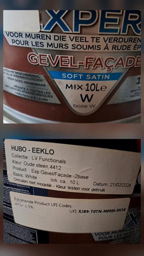 Levis verf voor gevel / façade - 20 liter, Doe-het-zelf en Bouw, Verf, Beits en Lak, Nieuw, Verf, Ophalen