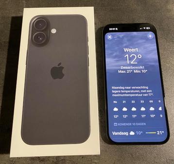 iPhone 16 (128 GB, zwart) NIEUW beschikbaar voor biedingen