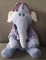 Peluche éléphant mauve, Enlèvement, Comme neuf, Éléphant