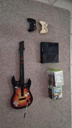 Xbox 360 + guitare + 19 jeux, Consoles de jeu & Jeux vidéo, Comme neuf, Enlèvement ou Envoi