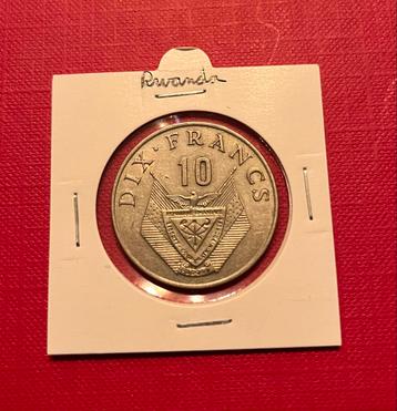 10 francs 1974 Rwanda  beschikbaar voor biedingen