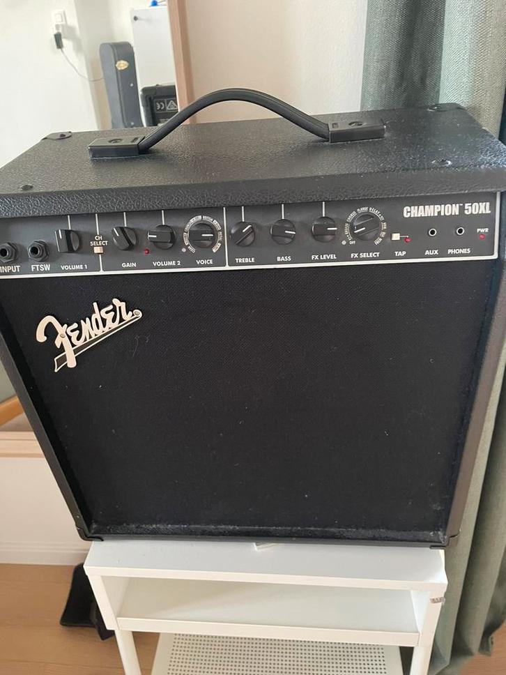 Fender champion 50 Xl, Muziek en Instrumenten, Versterkers | Bas en Gitaar, Gebruikt, Gitaar, 50 tot 100 watt, Ophalen