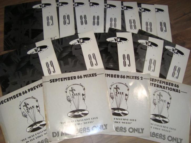 Lot van 17 vinyls: DMC mixes & Previews + Mix Mag, Cd's en Dvd's, Vinyl | Dance en House, Gebruikt, 12 inch, Ophalen of Verzenden