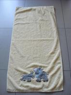 Mooie zachte gele badhanddoek, kindjes, Ophalen of Verzenden, Zo goed als nieuw, Geel, Handdoek
