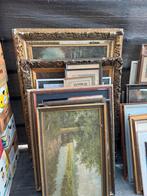 +- 500 schilderijen - lithos - aqaurel - kaders DESTELBERGEN, Antiquités & Art, Art | Peinture | Moderne, Enlèvement