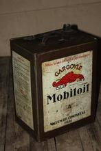 Mobiloil 20L bidon huile / shell aeroshell yacco purfina, Verzamelen, Ophalen of Verzenden