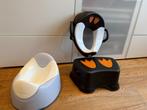 Toiletset: Potje + opstapje en wc-brilletje pinguïn, Ophalen, Zo goed als nieuw, Overige typen