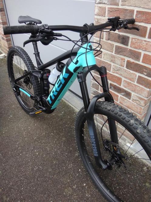 Trek elektrische mountainbike als nieuw, Fietsen en Brommers, Fietsen | Mountainbikes en ATB, Gebruikt, Trek, 53 tot 57 cm, Fully
