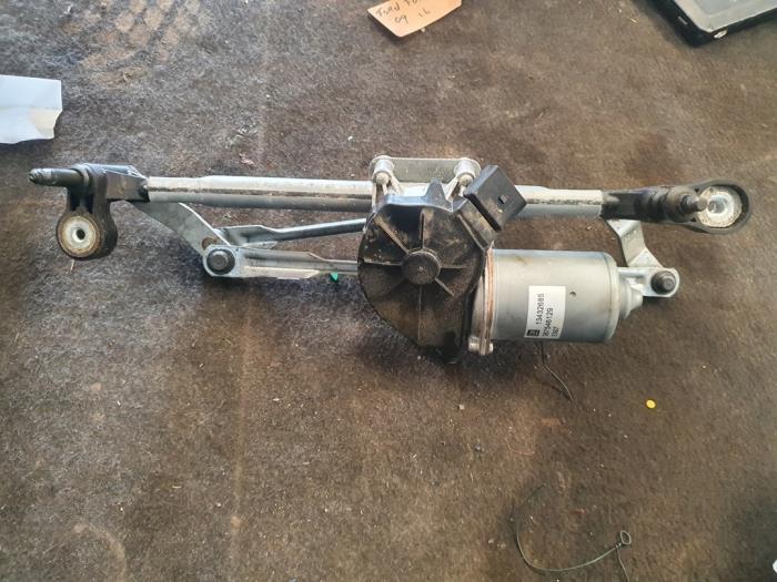 Ruitenwismotor + Mechaniek van een Opel Corsa, Auto-onderdelen, Ruiten en Toebehoren, Opel, Gebruikt, 3 maanden garantie, Ophalen of Verzenden