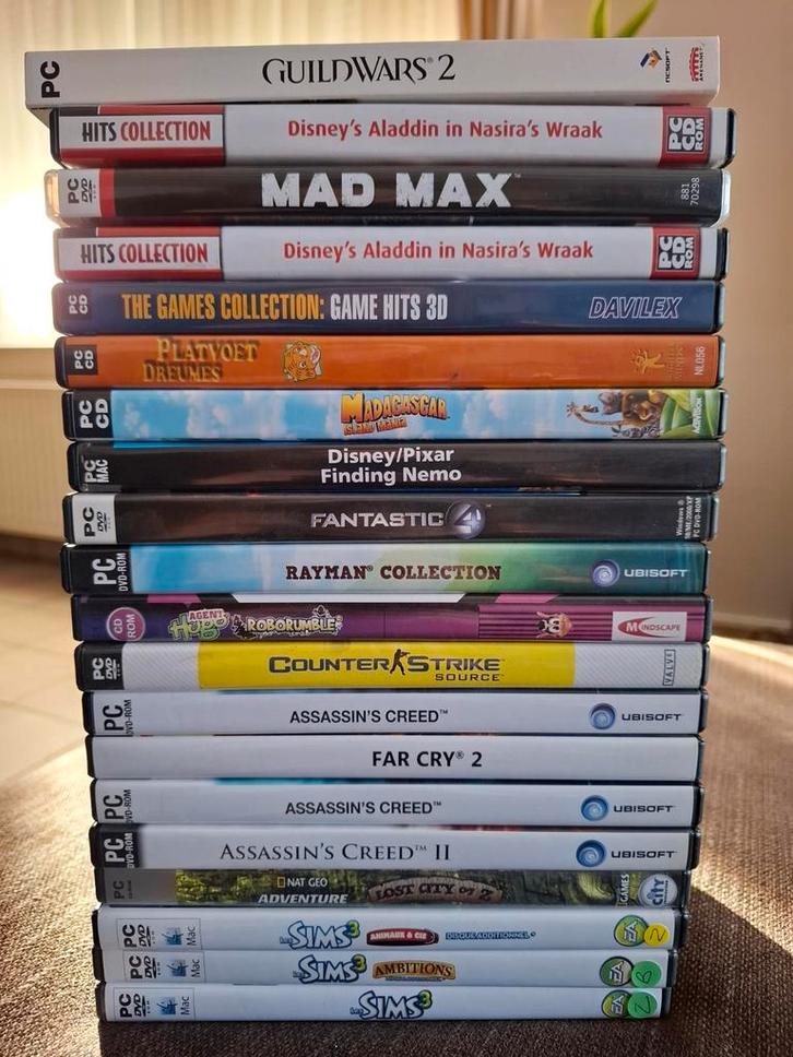 Lot van 20 PC spellen games, Games en Spelcomputers, Games | Pc, Zo goed als nieuw, Ophalen of Verzenden