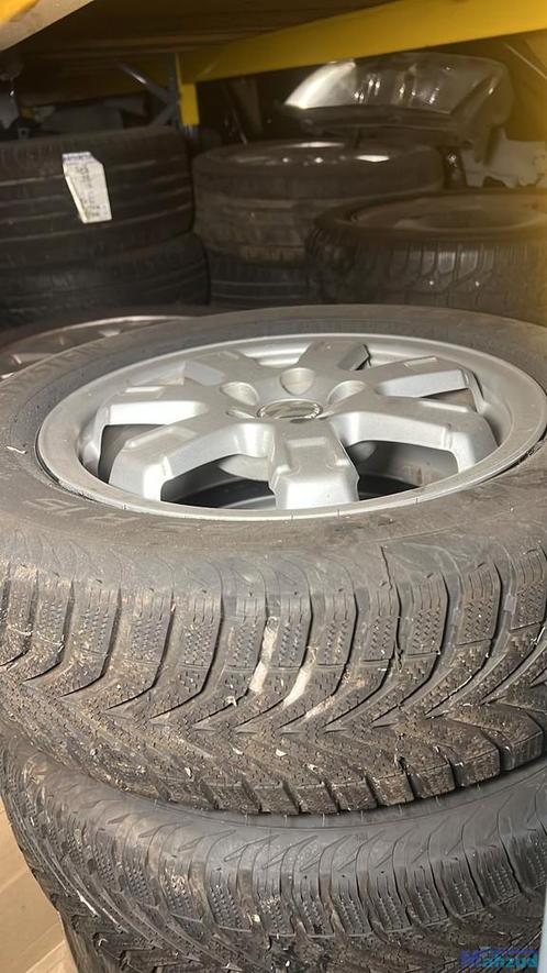 VW POLO BLUEMOTION Velgen winterbanden 5x100 57.1 15 inch, Auto-onderdelen, Banden en Velgen, Band(en), Gebruikt