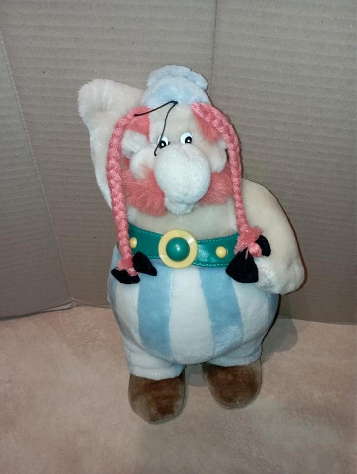 Obelix knuffel, Kinderen en Baby's, Speelgoed | Knuffels en Pluche, Zo goed als nieuw, Overige typen, Ophalen of Verzenden