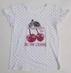 Witte t-shirt van met versiering (maat 158-164), Meisje, Ophalen of Verzenden, Zo goed als nieuw, Shirt of Longsleeve
