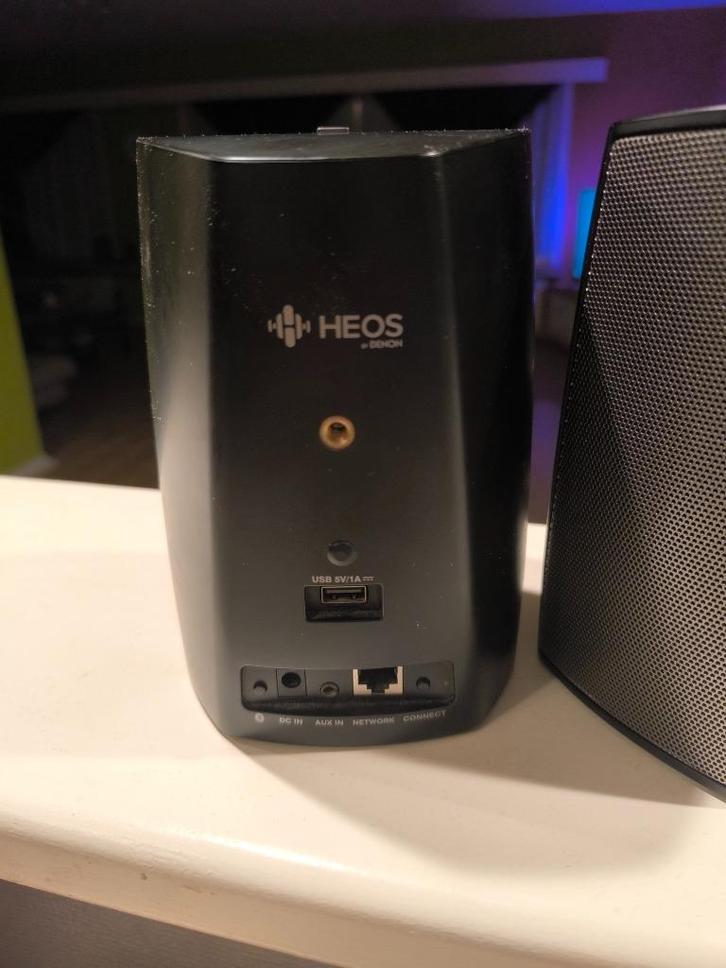 Denon HEOS 1 HS2 Black, Audio, Tv en Foto, Soundbars, Zo goed als nieuw, Bluetooth, Ophalen of Verzenden