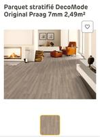Parquet stratifié DecoMode Original Praag 7mm² et plinthes, Doe-het-zelf en Bouw, Vloerdelen en Plavuizen, Ophalen, Zo goed als nieuw