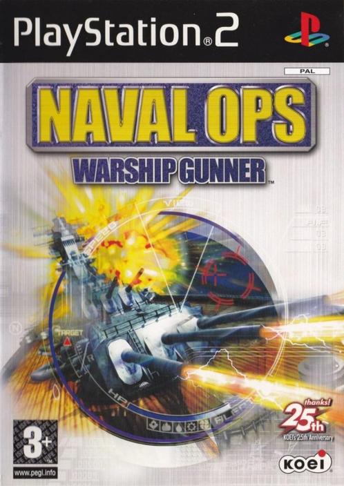 Naval OPS Warship Gunner (zonder boekje), Games en Spelcomputers, Games | Sony PlayStation 2, Gebruikt, Shooter, 1 speler, Vanaf 3 jaar