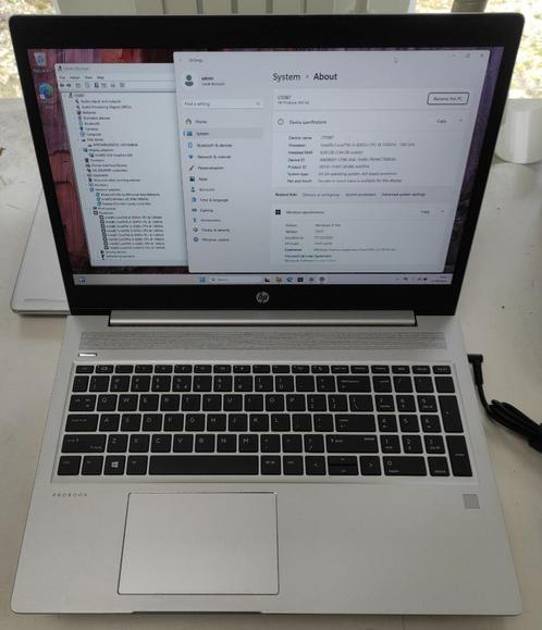 HP Probook 450 G6 15" FHD Intel i5-8265U 8GB 256GB, Computers en Software, Windows Laptops, Gebruikt, 15 inch, SSD, 3 tot 4 Ghz