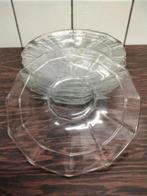 LOT DE 7 ASSIETTES PLATES, Enlèvement, Comme neuf, Verre