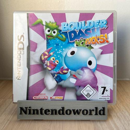 Boulder Dash Rocks! (DS), Games en Spelcomputers, Games | Nintendo DS, Zo goed als nieuw, Ophalen of Verzenden