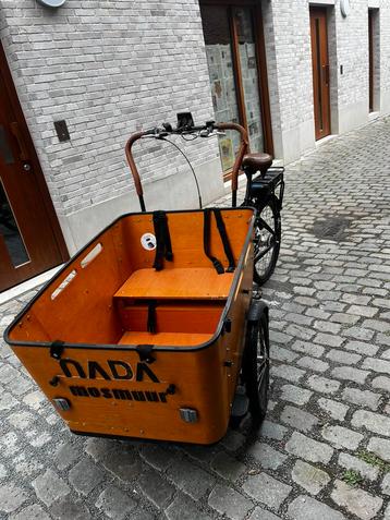 Hippe elektrische bakfiets beschikbaar voor biedingen