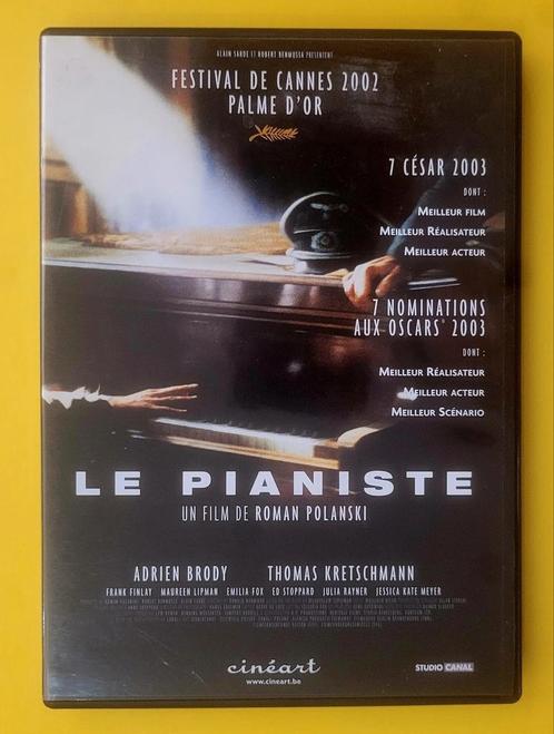 DVD du film Le pianiste - Adrien Brody   V, Cd's en Dvd's, Dvd's | Drama, Zo goed als nieuw, Drama, Vanaf 12 jaar, Ophalen of Verzenden