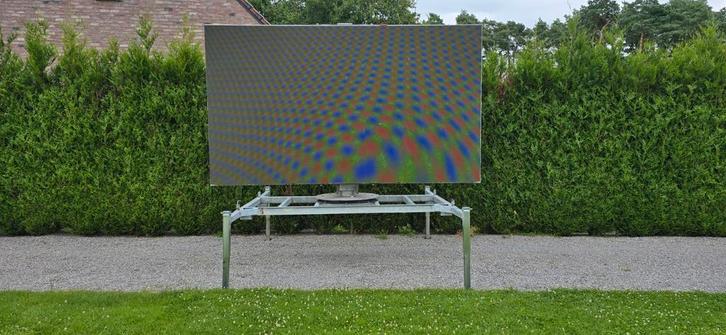 Ledscherm P4 op frame, Audio, Tv en Foto, Televisies, Gebruikt, LED, 100 cm of meer, Ophalen