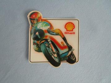 sticker moto, shell beschikbaar voor biedingen