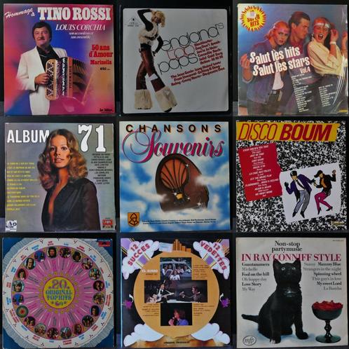 Lot de 72 vinyles 33 T - Voir photos, CD & DVD, Vinyles | Pop, Utilisé, 1960 à 1980, 12 pouces, Enlèvement ou Envoi