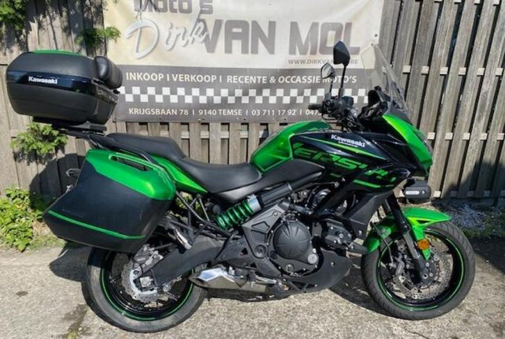 kawasaki versys 650 bj 2017 zeer goede staat + opties, Motoren, Motoren | Kawasaki, Bedrijf, Toermotor, meer dan 35 kW, 2 cilinders