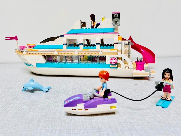 LEGO Friends 41015 – Dolphin Cruiser (compleet met doos), Kinderen en Baby's, Speelgoed | Duplo en Lego, Lego, Ophalen of Verzenden