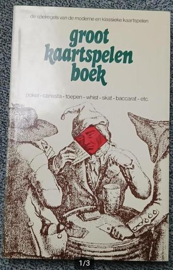 Speelkaarten, boek beschikbaar voor biedingen