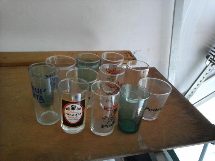 LIMONADEGLAZEN (2) - (12 stuks), Verzamelen, Glas en Drinkglazen, Zo goed als nieuw, Frisdrankglas, Ophalen of Verzenden