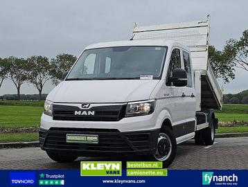 MAN TGE 5.120 DUB.CAB Kipper Kist! beschikbaar voor biedingen