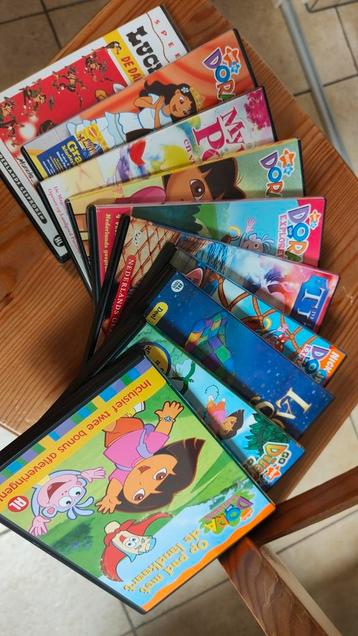 10 Kinder DVD's in prima staat. beschikbaar voor biedingen