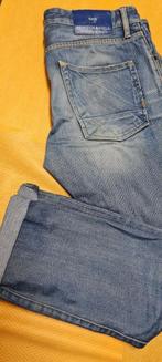 herenjeans mt W 33/ L 32-SCOTCH & SODA, W33 - W34 (confection 48/50), Bleu, Porté, Scotch & Soda