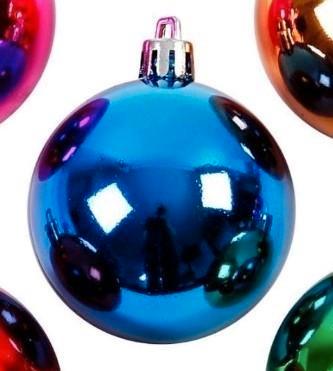 Kerst : 16 fel gekleurde kerstballen, Diversen, Kerst, Zo goed als nieuw, Ophalen of Verzenden