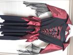 Robe de sorcière noir/rouge Halloween/carnaval 7-9 ans, Fille, 122 à 128, Enlèvement ou Envoi