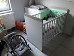 Uitschuifbaar babybedje + accessoireset, Ophalen, Gebruikt, Ledikant
