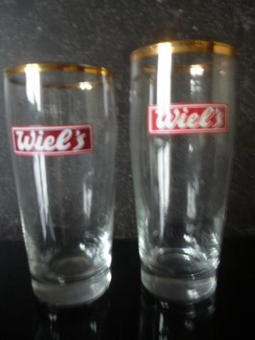 Set van 6 bierglazen 25cl Wiel's Wielemans (1883-1988) beschikbaar voor biedingen