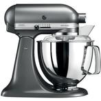 Kitchenaid Artisan gebakrobot van 4,8 liter + accessoires, 4 liter of meer, 3 snelheden of meer, Ophalen of Verzenden, Zo goed als nieuw