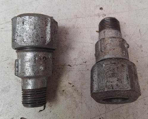 Gebo compressieconnector 1/2 inch, Doe-het-zelf en Bouw, Sanitair, Zo goed als nieuw, Overige typen, Ophalen of Verzenden