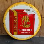 Emaille St Michel 1952, Ophalen of Verzenden, Reclamebord