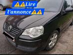 Polo 1.2 essence( Problème moteur ) (Bien lire l’annonce), Auto's, Zwart, Particulier, 1200 cc, 5 zetels