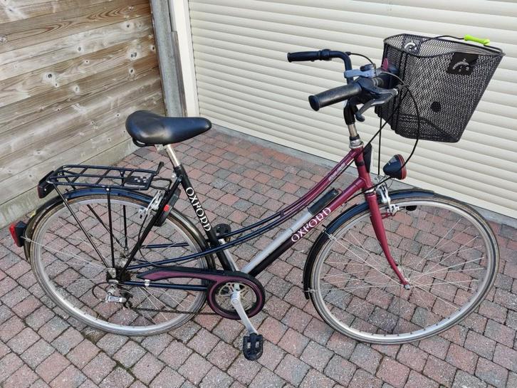 Damesfiets ‘Oxford Sportlight’, Fietsen en Brommers, Fietsen | Dames | Damesfietsen, Gebruikt, Overige merken, Versnellingen, Ophalen